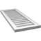 Ekena Millwork Vertical Surface Mount PVC Gable Vnt: Non-Functional, w/2"W x 1-1/2"H, Brickmould Frame, 14"W x 36"H GVPVE14X3602SN - alternate 5